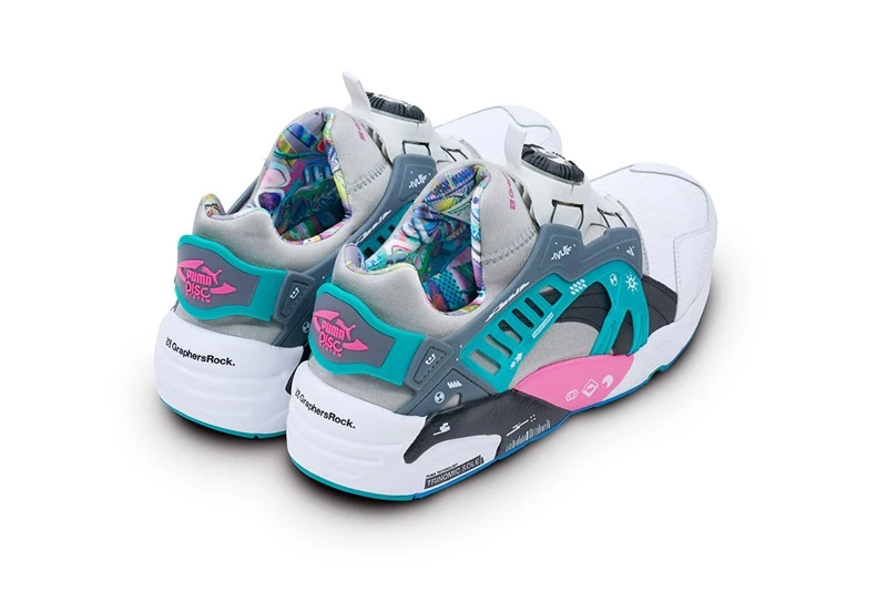 Graphersrock x Puma Disc Weiss | Dead Stock