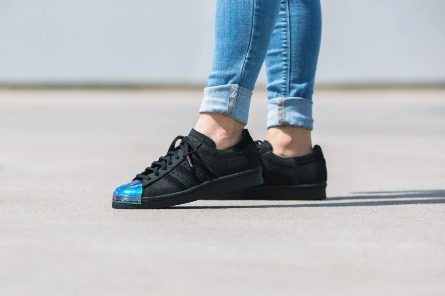 Adidas superstar 80s metal toe kids Blue online