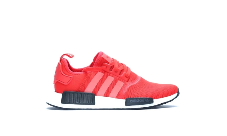 Adidas nmd black and red womens hotsell