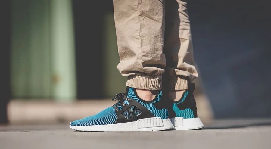 adidas gazelle silver green womens NMD XR1 PK - Bright Cyan