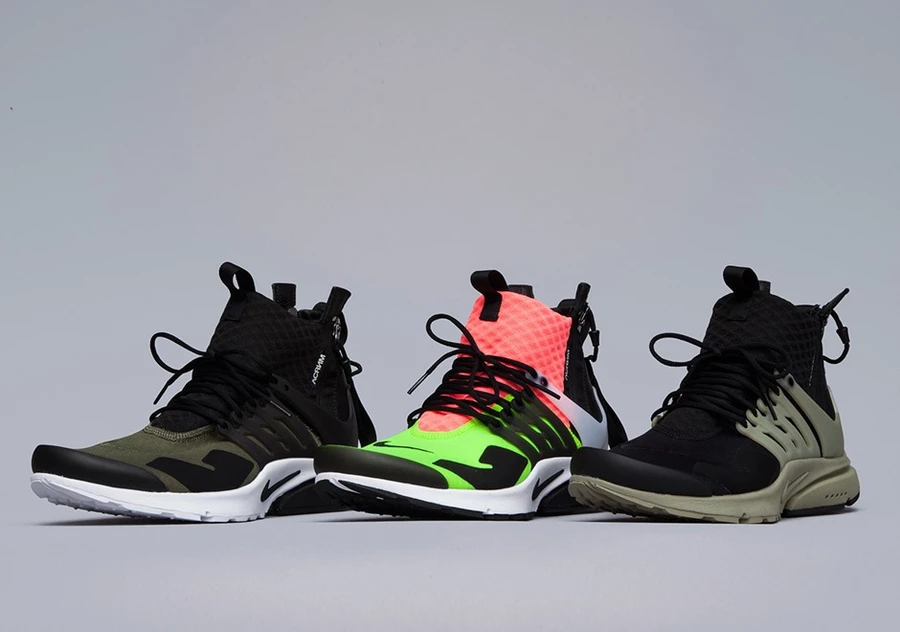 Acronym x Nikelab Air Presto Mid Dead Stock