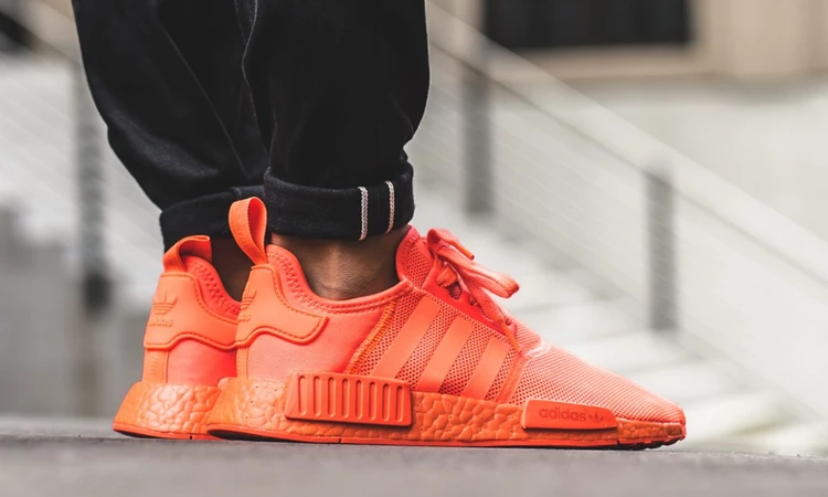 Adidas nmd solar orange hotsell