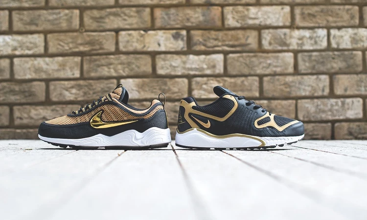 Nike air zoom spiridon gold best sale