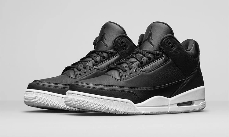 Nike Air Jordan 3 Retro Black White Dead Stock