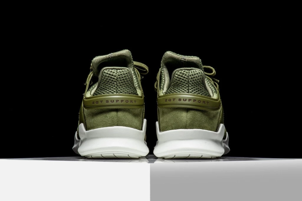 Adidas originals eqt support adv olive black hotsell