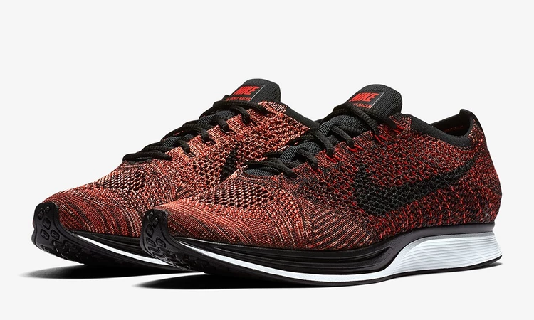 Nike Flyknit Racer Fireberry - SALE