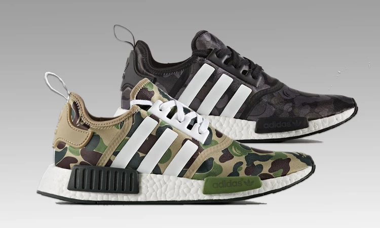 Adidas nmd r1 bape black camo best sale