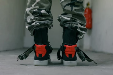 ACRONYM x NikeLab Air Force 1 Downtown- on feet