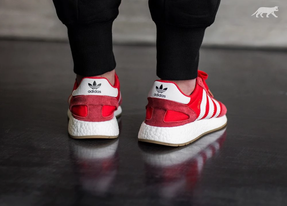 Adidas iniki runner boost red hotsell