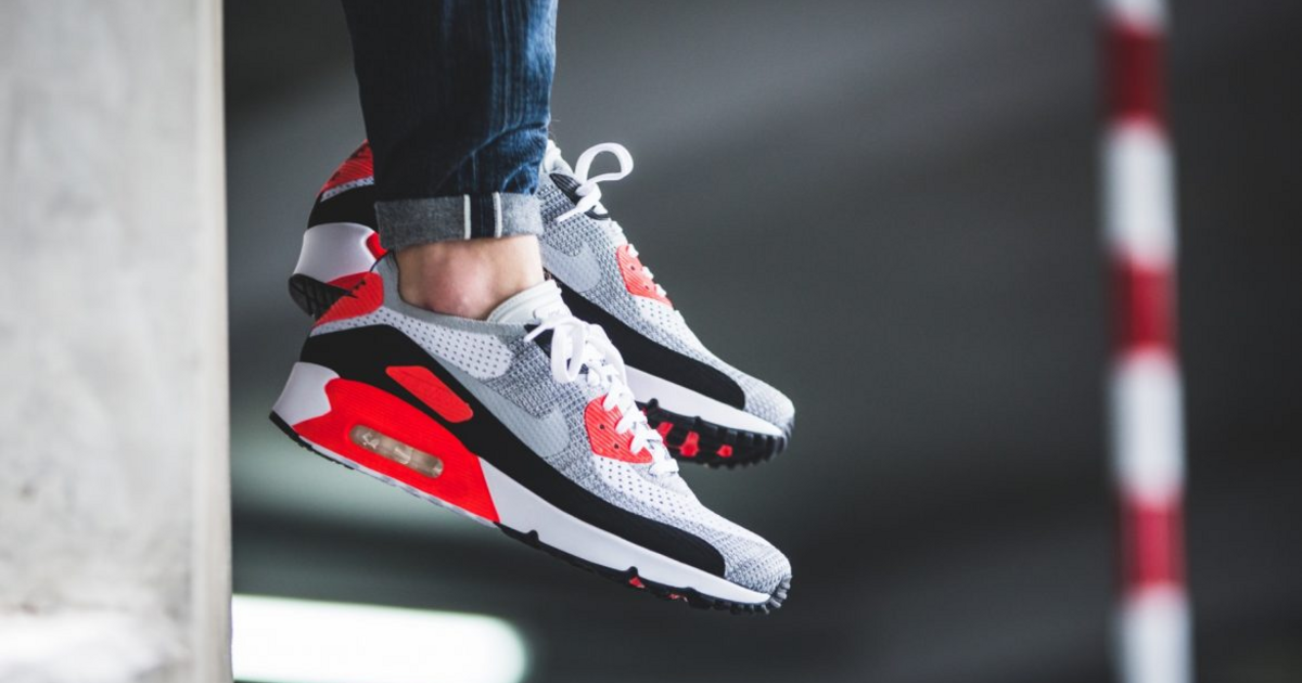 Nike Air Max 90 Ultra Flyknit Infrared Dead Stock - Main Image