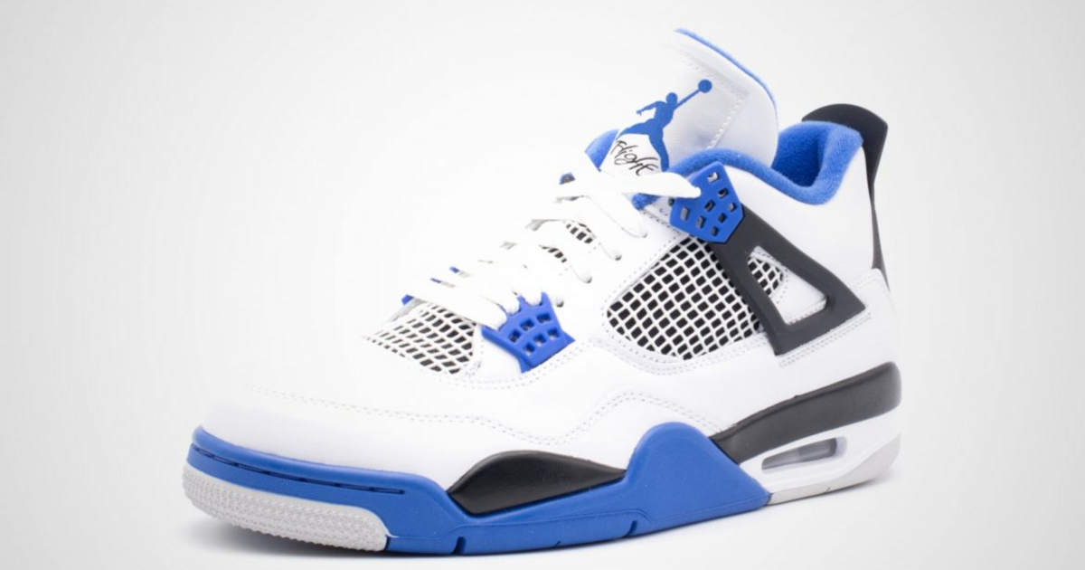 Nike Air Jordan 4 ホワイト/ブルー Amazon | [ナイキ] エア ジョーダン 4 レトロ GS J AIR JORDAN 4