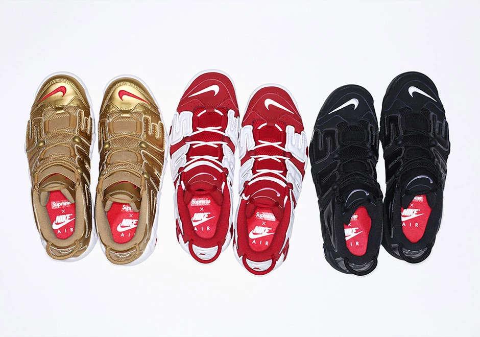 Supreme x Nike Uptempo Release info Dead Stock