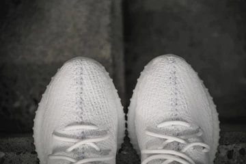 adidas Yeezy 350 Boost V2 All White - detailed look