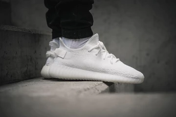 adidas Yeezy 350 Boost V2 All White - detailed look