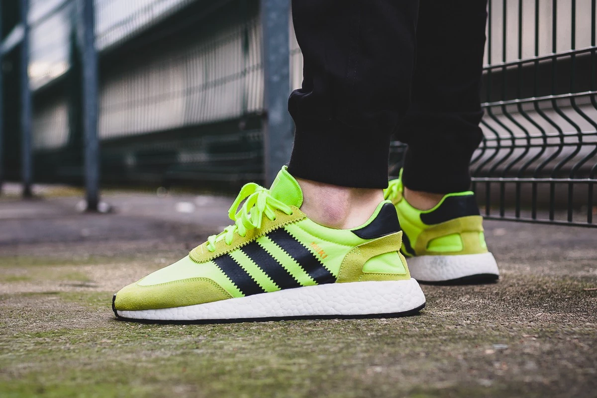 Adidas iniki boost green best sale