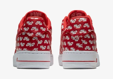 Nike Air Force 1 07 Logo Pack Red
