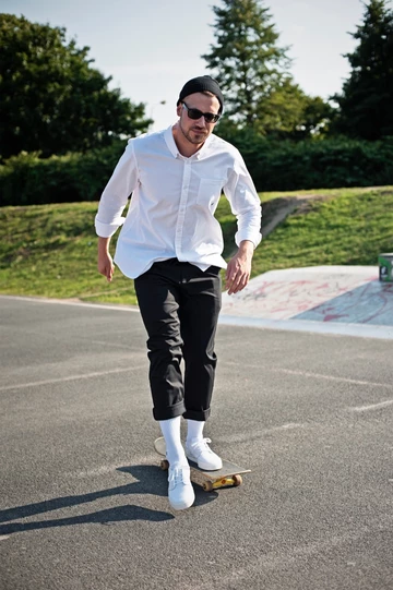 Outfit: Nike SB Black and White Collection x Nike Stefan Janoski