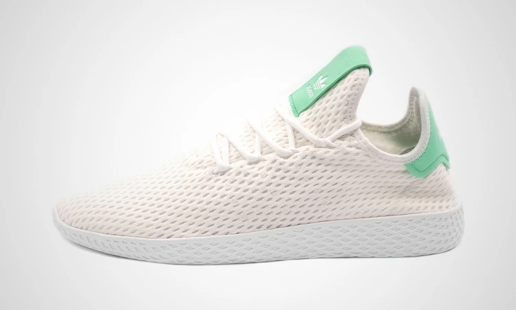 adidas Tennis HU light green white by Pharrell Williams