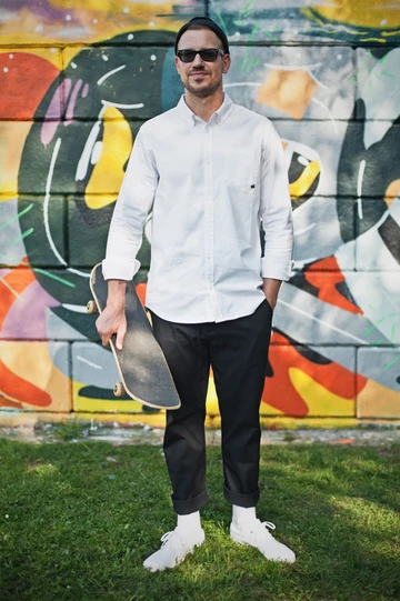 Outfit: Nike SB Black and White Collection x Nike Stefan Janoski