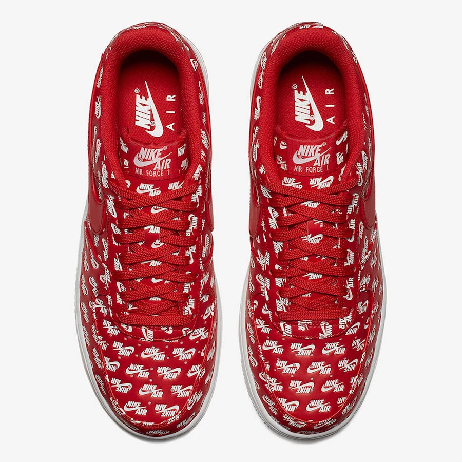 Nike Air Force 1 07 Logo Pack Red | Dead Stock