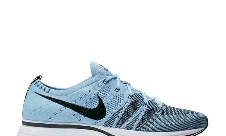 Nike flyknit trainer blue/black hotsell