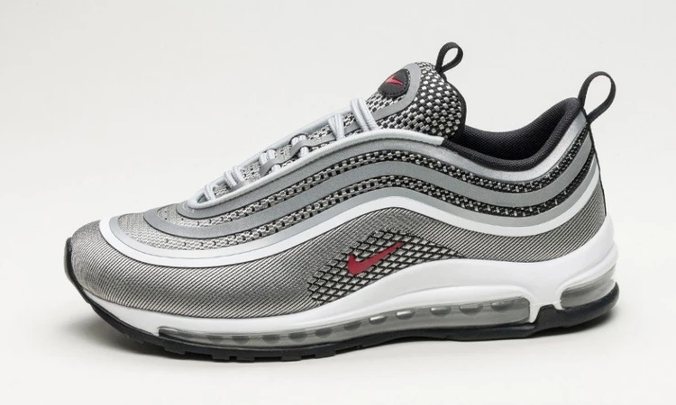 Air max 97 metallic silver and black on sale