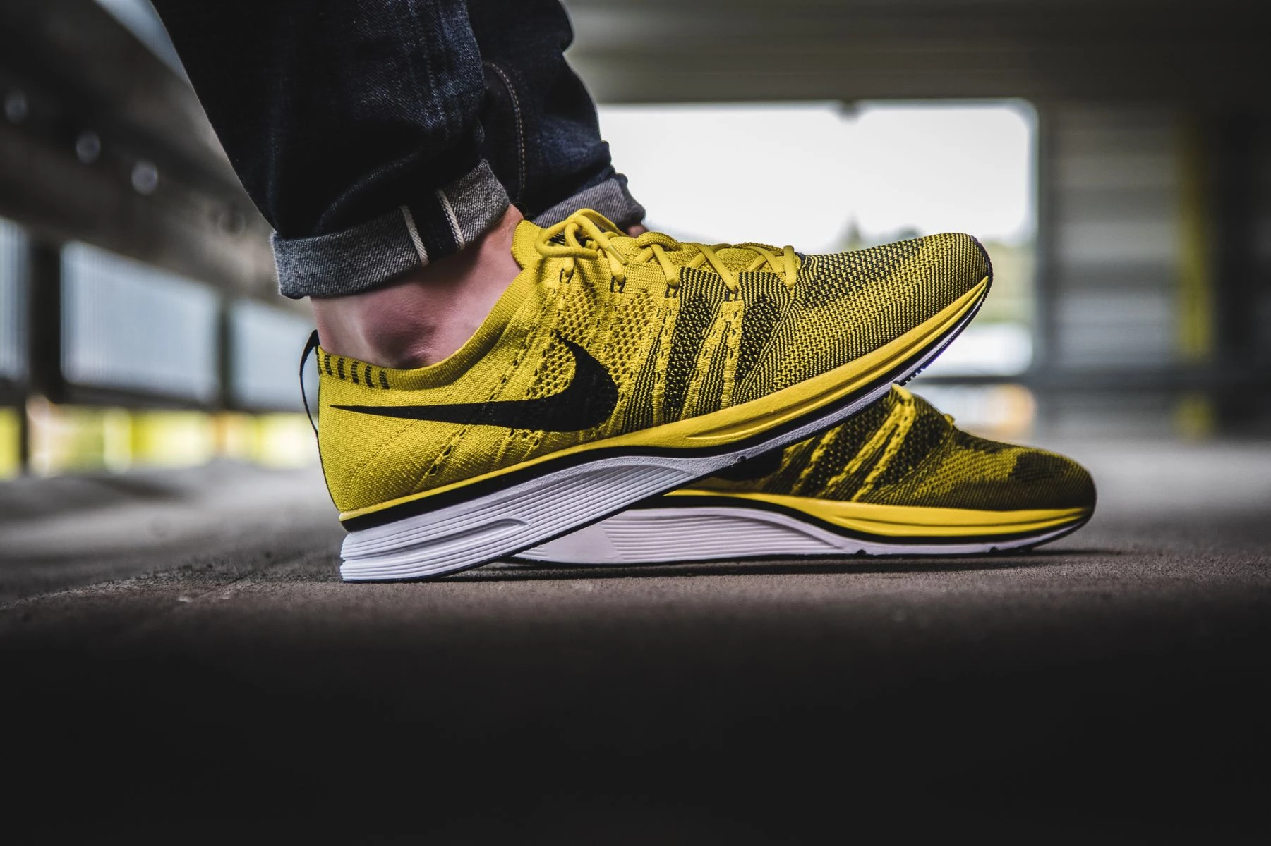 Nike Flyknit Trainer Citrus | Dead Stock