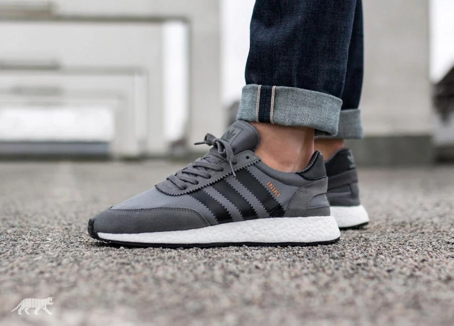 adidas Iniki Boost Runner Grey Four Dead Stock