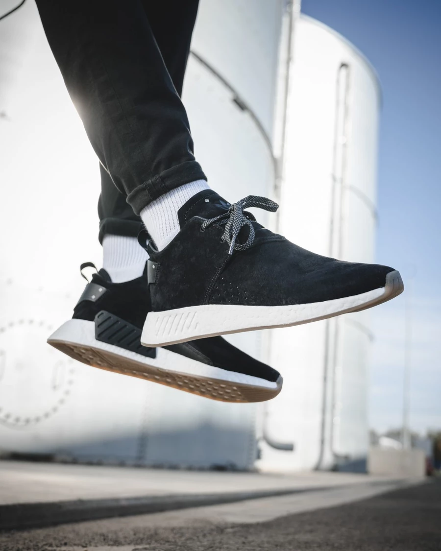 Adidas originals nmd_c2 outlet trainers core black