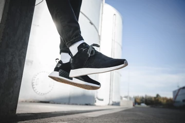 adidas Originals NMD_C2 Simple Brown & Core Black - on feet