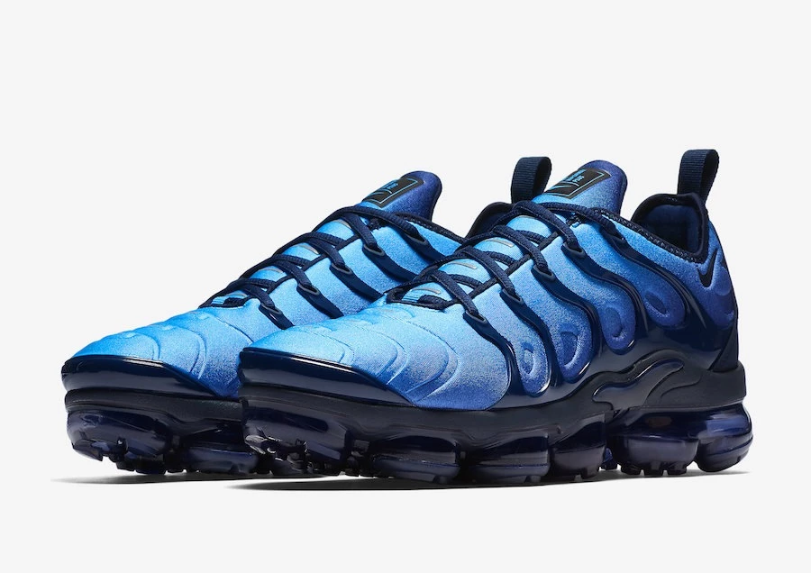 Nike Air VaporMax Plus Blue Black 924453 401 Dead Stock