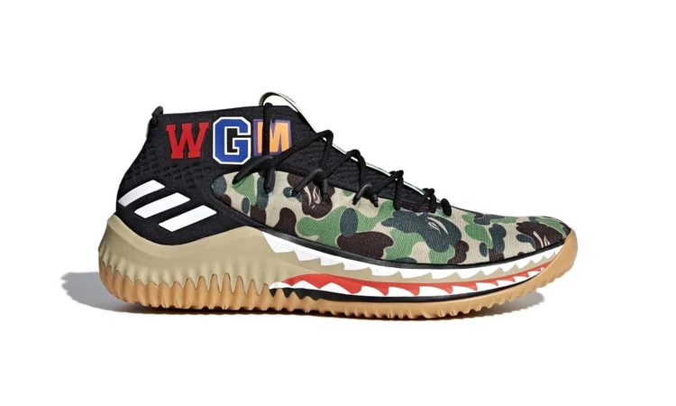 adidas X Bape Dame 4 Camo