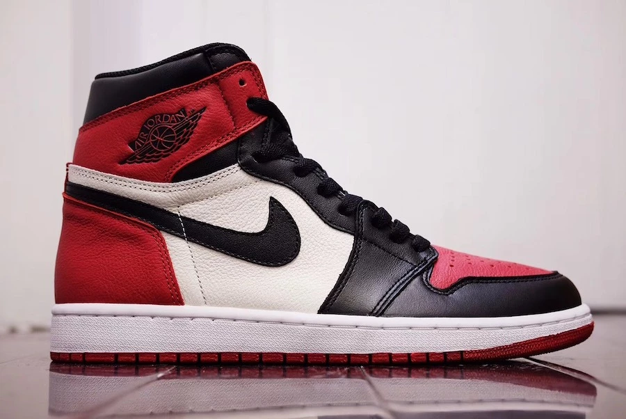 Nike Air Jordan 1 Breed Toe 555088 610 Dead Stock