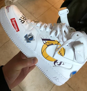 Supreme x Nike Air Force 1 Logo Pack