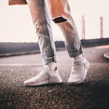 Die besten on-feet Bilder des adidas x Pharrell Hu NMD Trail Ho