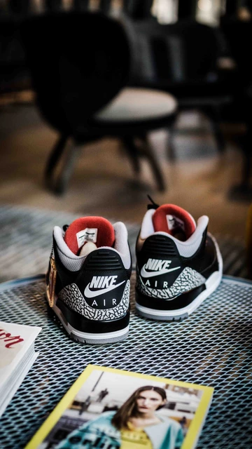 Air Jordan 3 Black Cement Event bei Snipes in Berlin