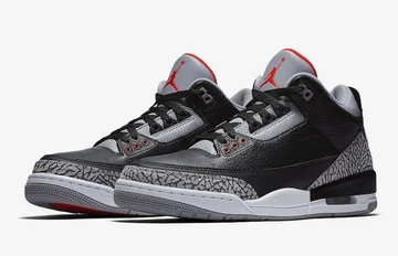 Der Nike Air Jordan 3 Retro Black Cement ist zurück!