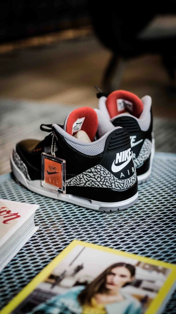 Air Jordan 3 Black Cement Event bei Snipes in Berlin