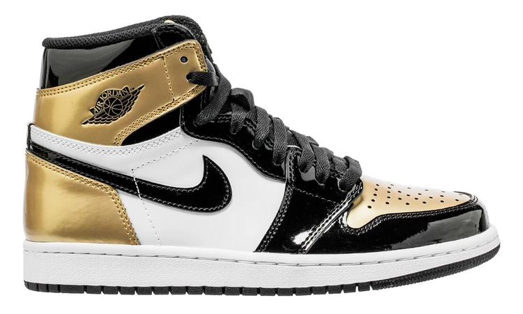 Nike Air Jordan 1 Retro NRG Gold Toe Dead Stock