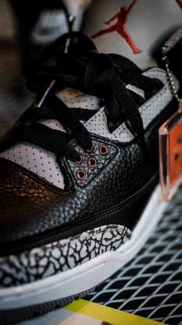 Air Jordan 3 Black Cement Event bei Snipes in Berlin
