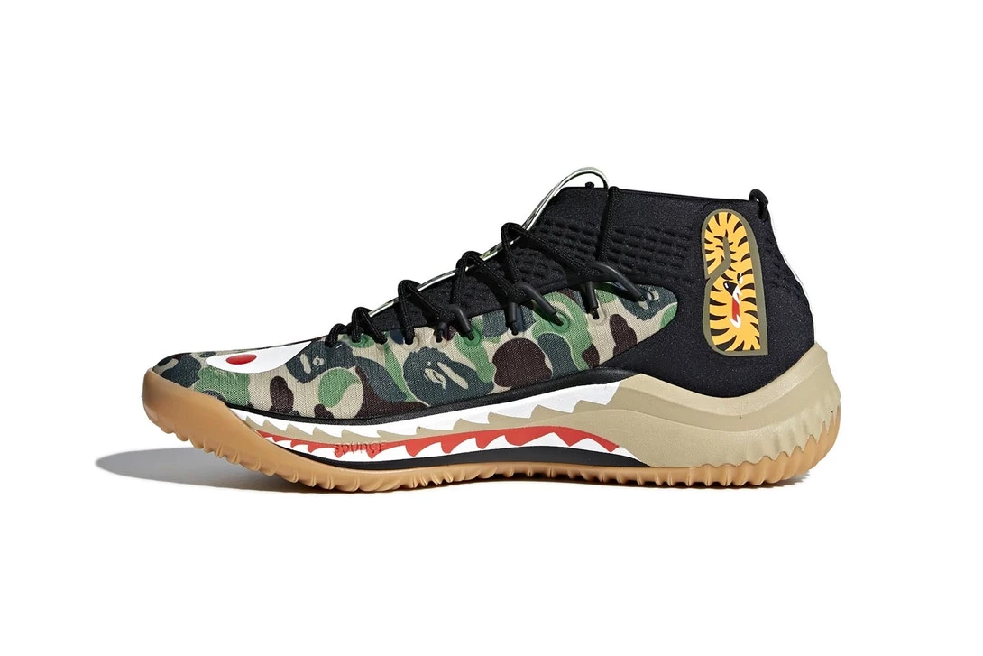 adidas X Bape Dame 4 Camo Dead Stock