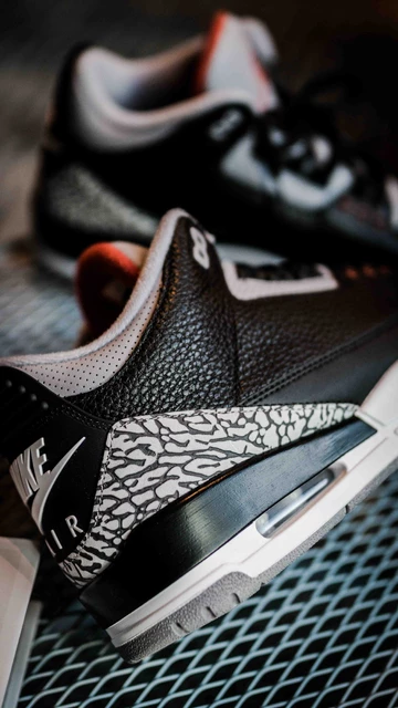 Air Jordan 3 Black Cement Event bei Snipes in Berlin