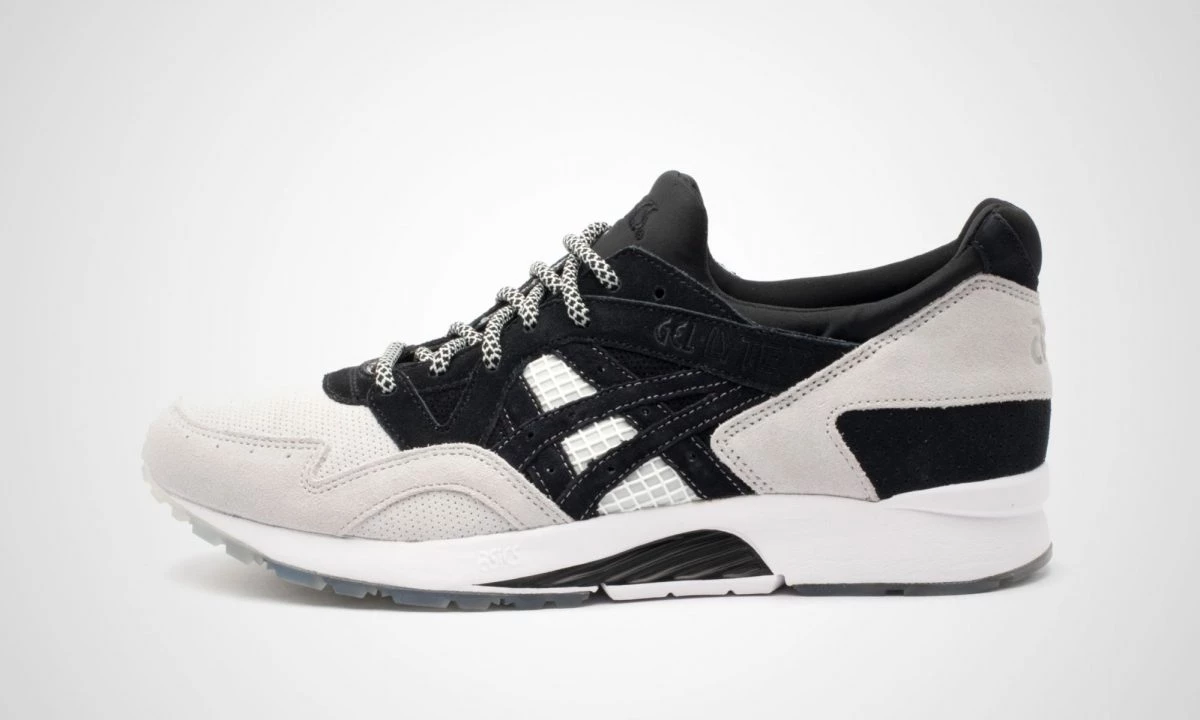 Black and white asics gel lyte online