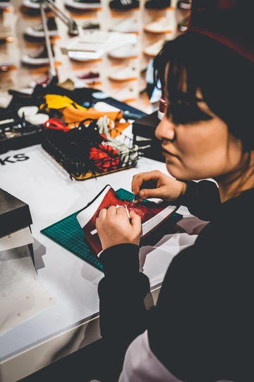 Nike Air Jordan 1 Mid Customization Event by SNIPES - Photo Recap