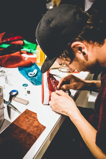 Nike Air Jordan 1 Mid Customization Event by SNIPES - Photo Recap