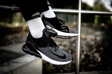 Am Fuß: Der Air Max 270 Flyknit