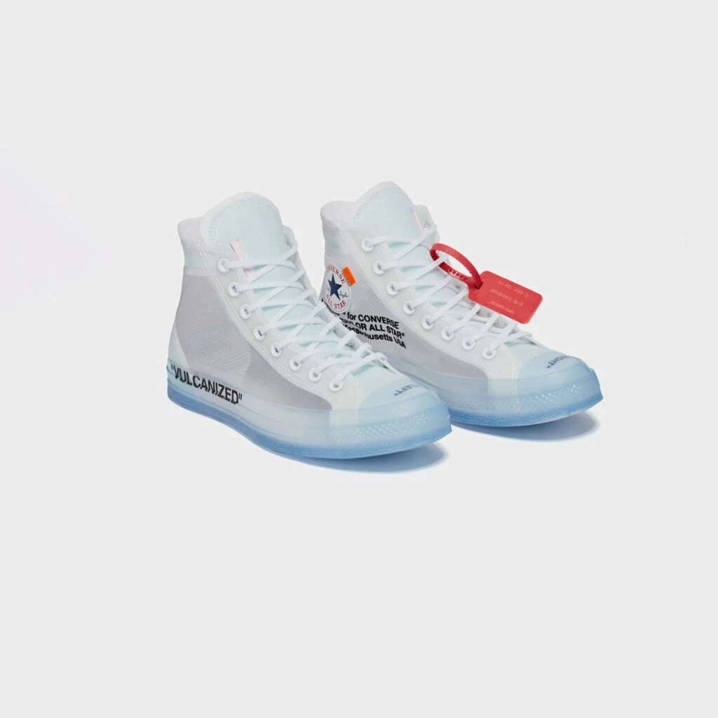 Off White Converse Chuck Taylor Dead Stock