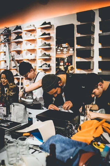 Nike Air Jordan 1 Mid Customization Event by SNIPES - Photo Recap