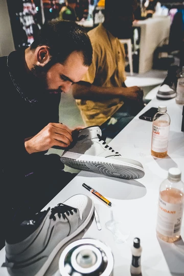 Nike Air Jordan 1 Mid Customization Event by SNIPES - Photo Recap