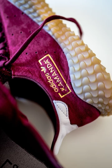 adidas Kamanda Burgundy - detailed look